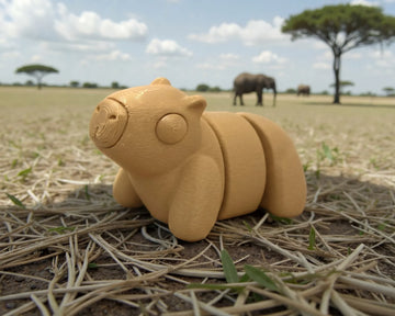 Baby Capybara Wood - Side