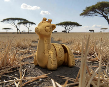 Baby Giraffe Wood - Side