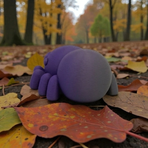 Baby Spider Silk Midnight Purple - Back