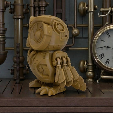 Cyber Owl Wood - Side