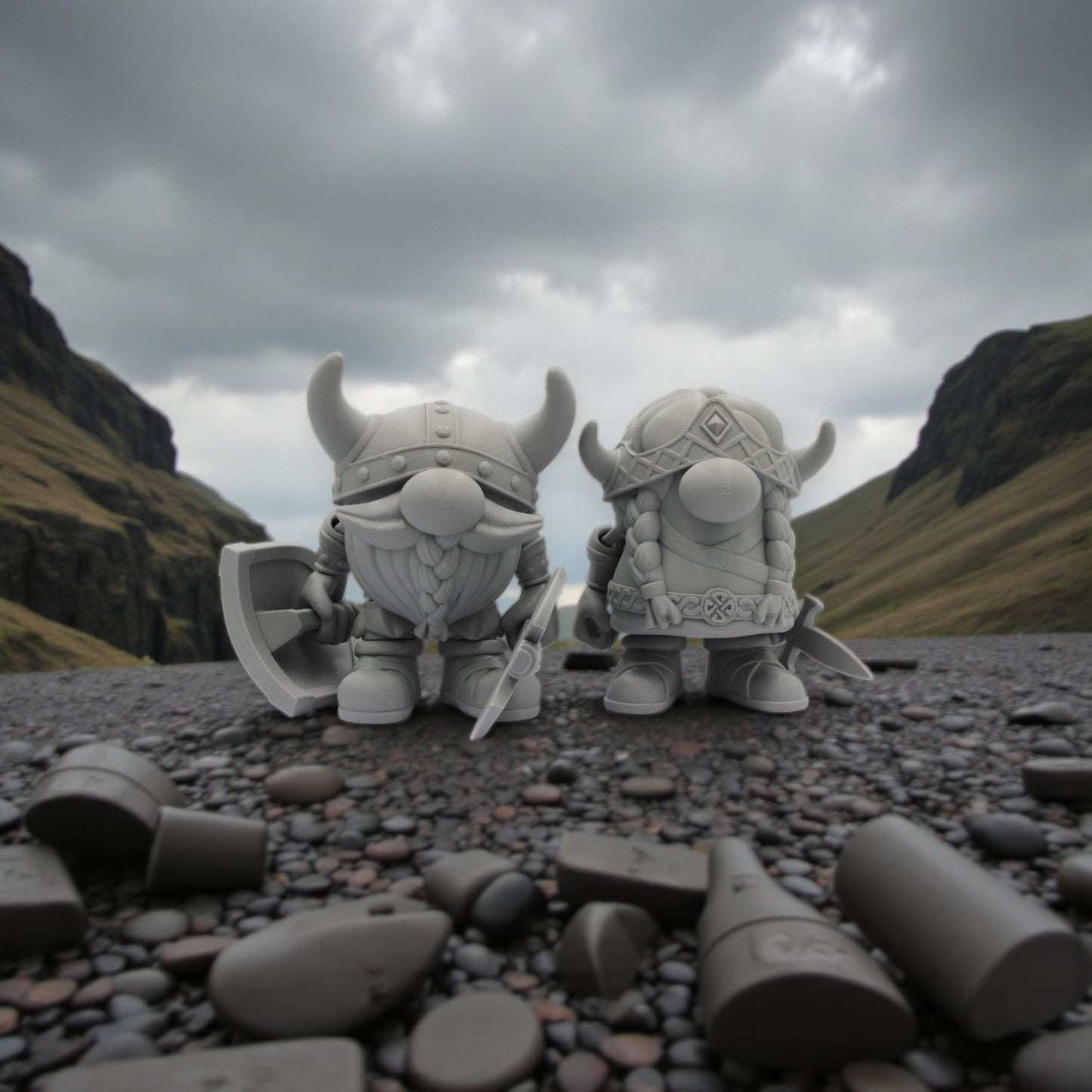 Viking Gnomes (pair)