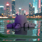 Alien Squid Spinner Silk Midnight Purple - Back