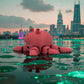 Alien Squid Spinner Silk Smokey Wine - Side