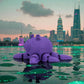 Alien Squid Spinner Silk Starling Purple - Side