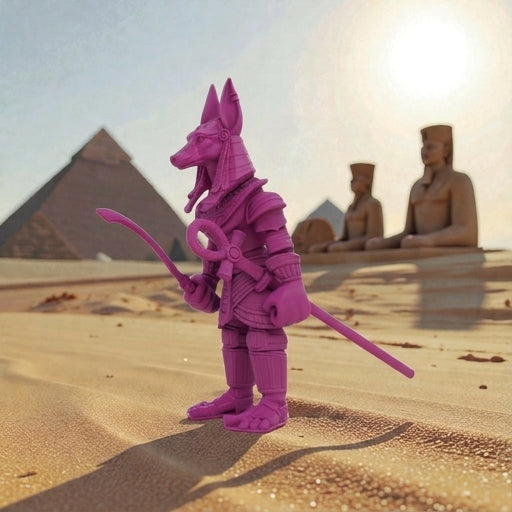 Anubis Silk Pink Yellow - Side