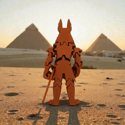 Anubis Silk Red Copper - Back