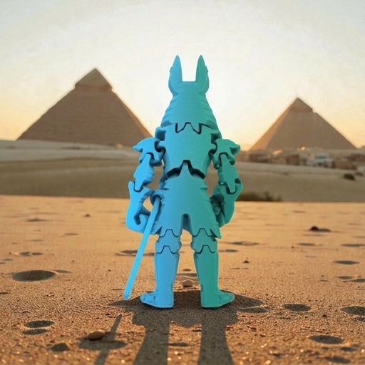 Anubis Silk Sapphire Forest - Back