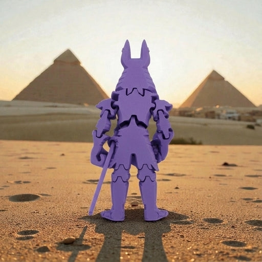 Anubis Silk Starling Purple - Back