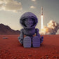Astronaut Silk Midnight Purple - Front