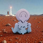 Astronaut Silk Rainbow - Back