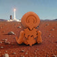 Astronaut Silk Red Copper - Back