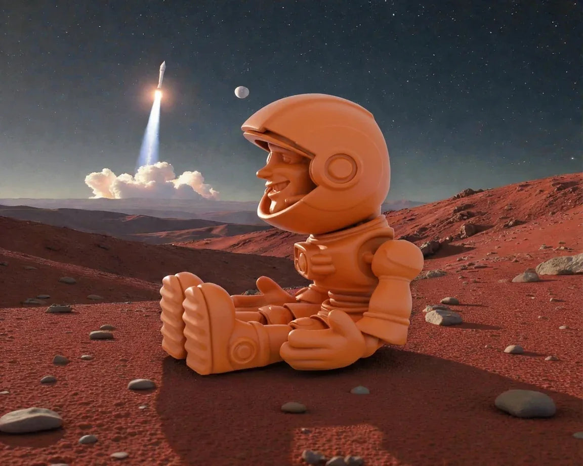 Astronaut Silk Red Copper - Side