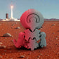 Astronaut Silk Smokey Wine - Back