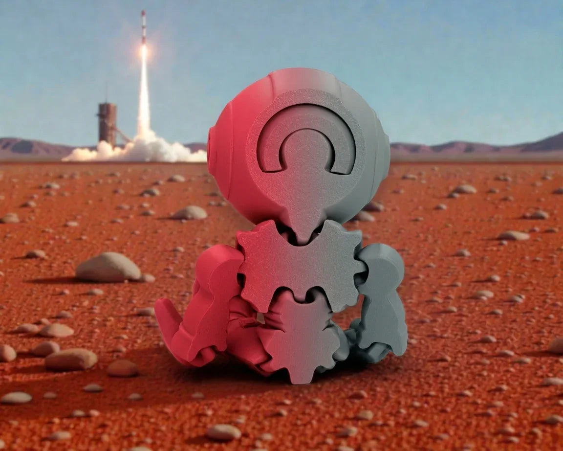 Astronaut Silk Smokey Wine - Back
