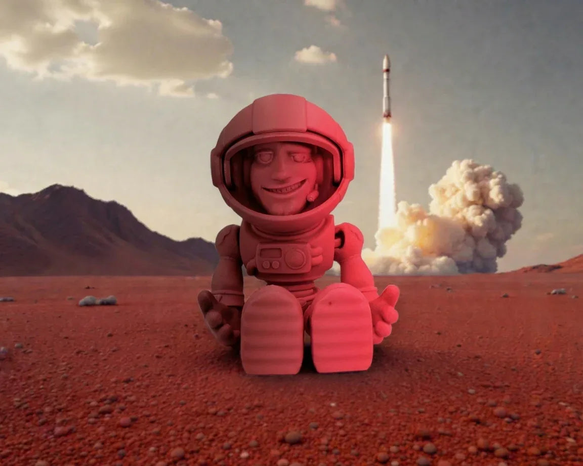 Astronaut Silk Smokey Wine - Front