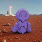 Astronaut Silk Starling Purple - Back