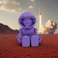 Astronaut Silk Starling Purple - Front