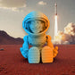 Astronaut Silk Tropical Sunset - Front