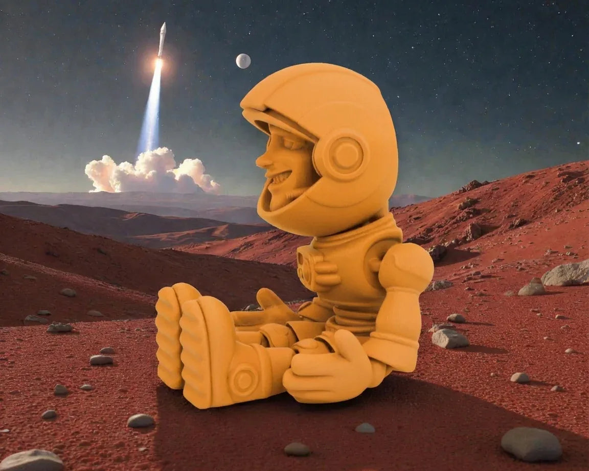 Astronaut Silk Tropical Sunset - Side