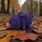 Baby Bee Silk Midnight Purple - Side