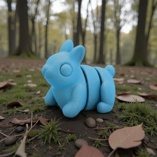 Baby Bunny Silk Sapphire Forest - Side