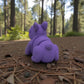 Baby Bunny Silk Starling Purple - Back
