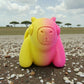 Baby Capybara Silk Pink Yellow - Front