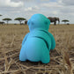 Baby Capybara Silk Sapphire Forest - Back
