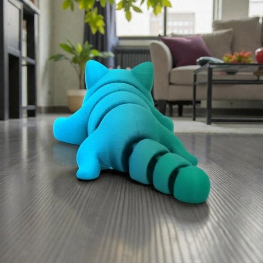 Baby Cat Silk Sapphire Forest - Back