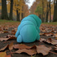Baby Caterpillar Silk Sapphire Forest - Back