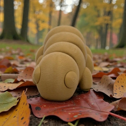 Baby Caterpillar Wood - Front