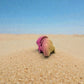 Baby Chameleon Silk Pink Yellow - Back