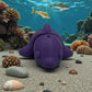 Baby Dolphin Silk Midnight Purple - Front