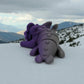 Baby Dragon 1 Silk Midnight Purple - Back