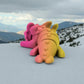 Baby Dragon 1 Silk Pink Yellow - Back