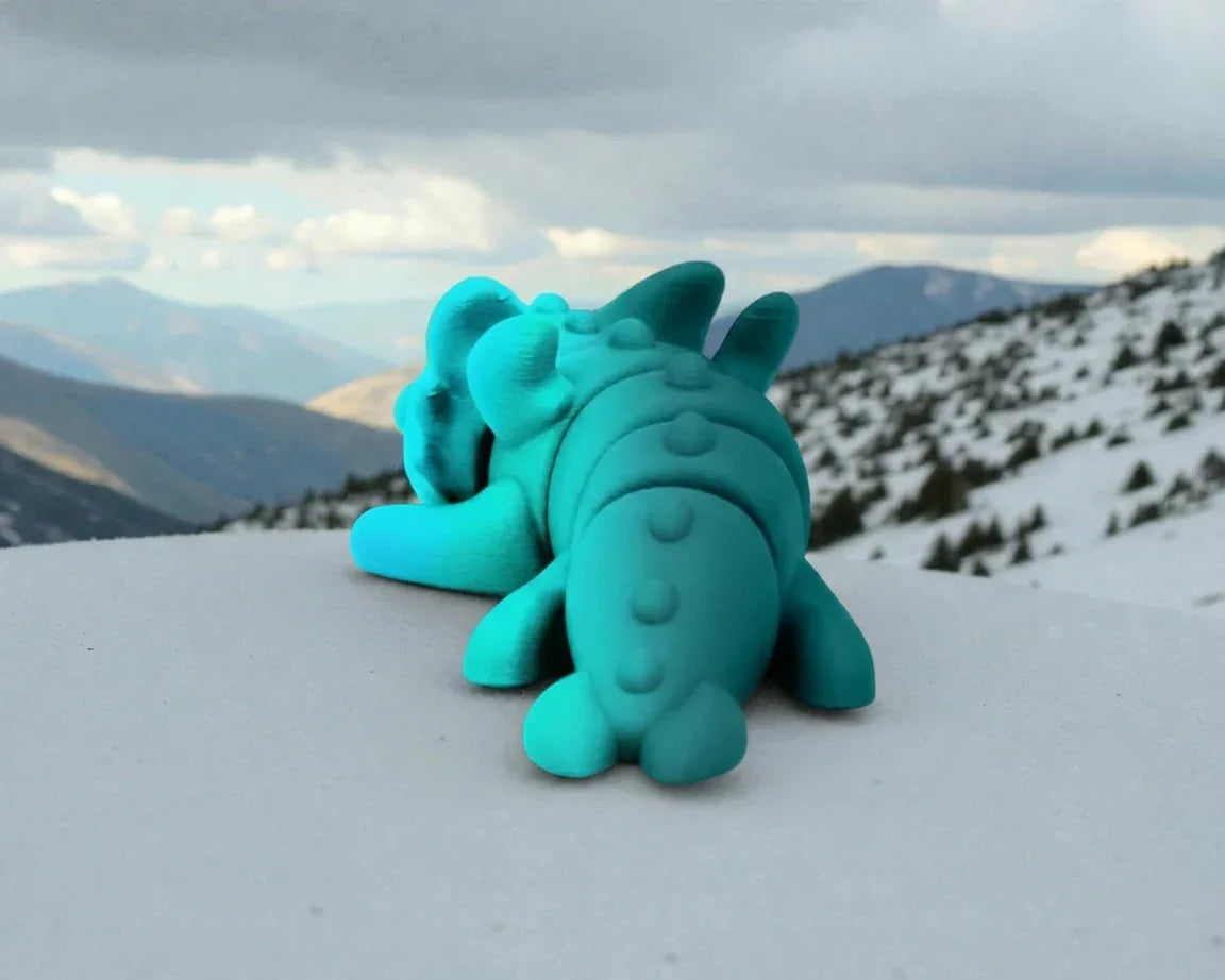 Baby Dragon 1 Silk Sapphire Forest - Back
