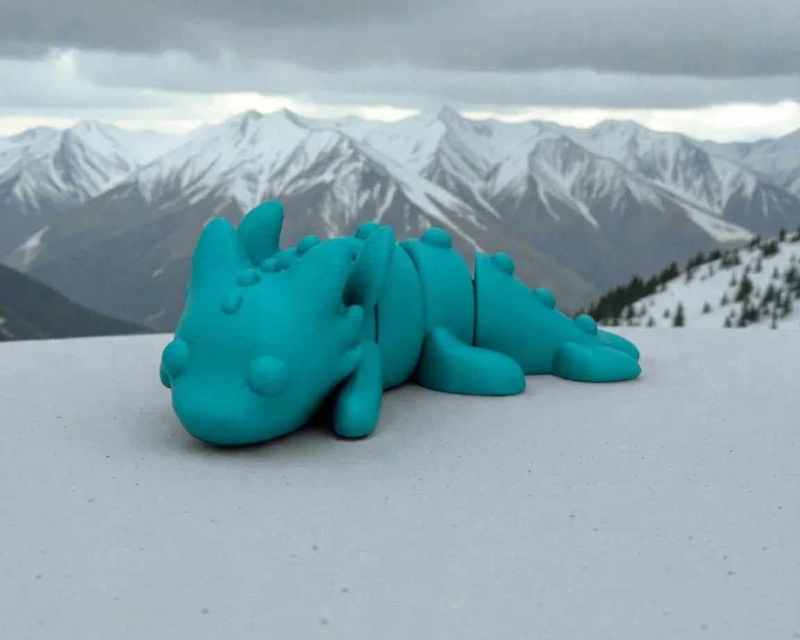 Baby Dragon 1 Silk Sapphire Forest - Side
