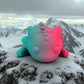 Baby Dragon 2 Silk Teal Orange Red - Front