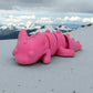 Baby Dragon 3 Silk Pink Yellow - Side