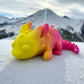 Baby Dragon 4 Silk Pink Yellow - Front