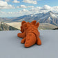 Baby Dragon 4 Silk Red Copper - Back