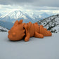 Baby Dragon 4 Silk Red Copper - Side