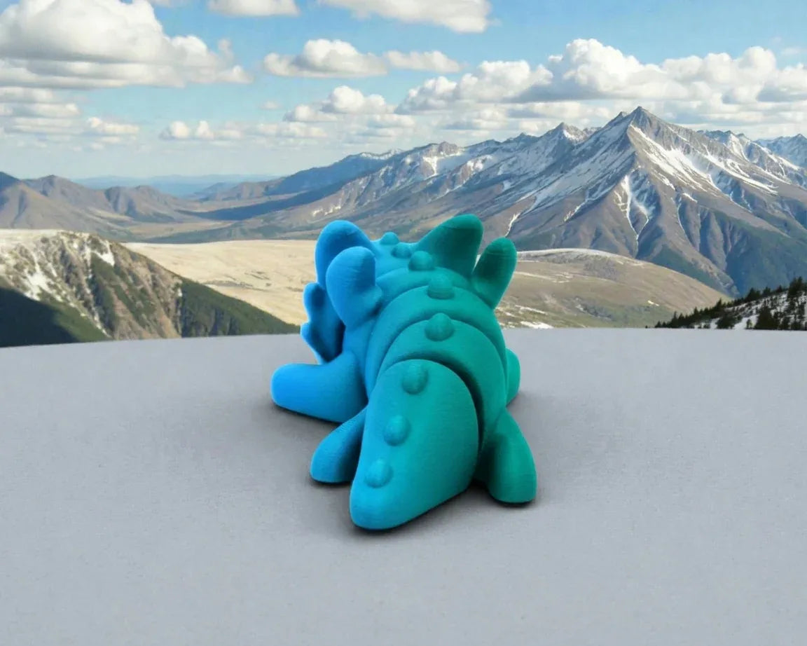 Baby Dragon 4 Silk Sapphire Forest - Back