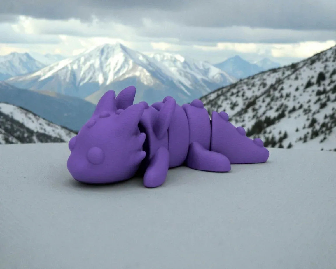 Baby Dragon 4 Silk Starling Purple - Side