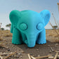 Baby Elephant Silk Sapphire Forest - Front