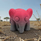 Baby Elephant Silk Smokey Wine - Front