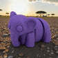 Baby Elephant Silk Starling Purple - Side