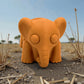 Baby Elephant Silk Tropical Sunset - Front