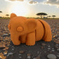 Baby Elephant Silk Tropical Sunset - Side
