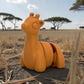 Baby Giraffe Silk Tropical Sunset - Side